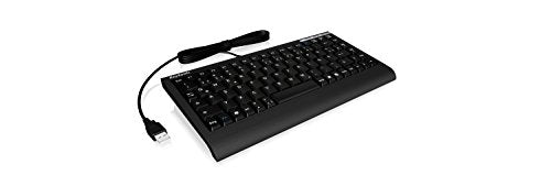 Keysonic TAS ACK-595C+ Corded (DE) Mini Tastatur SoftSkin sw