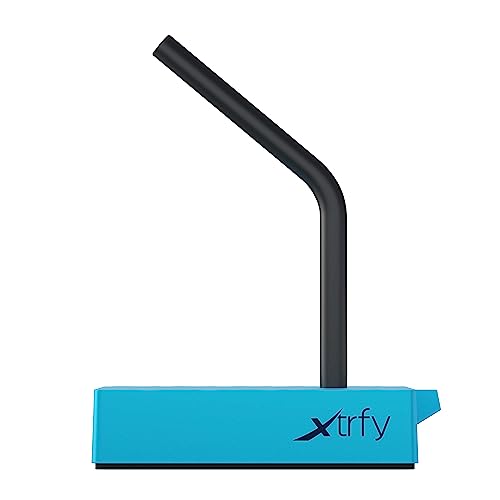 CHERRY XTRFY B4 Gaming Mouse Bungee. Blau. Kompakt Flexibler Arm. Rutschhemmende Gummiunterseite