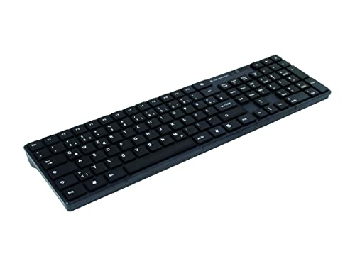 Conceptronic Wireless Tastatur + Maus.Layout deutsch schwarz