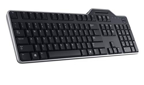 Dell KB813 Tastatur mit Smartcard Reader-Französisches Layout-Schwarz