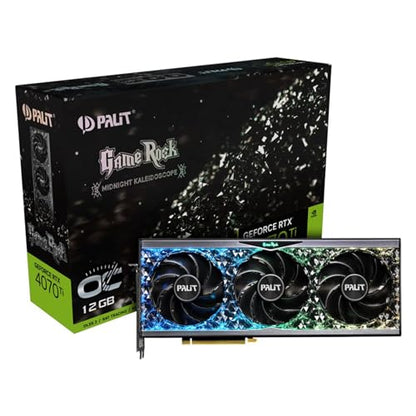 GeForce RTX 4070 Ti GameRock OC - 12GB GDDR6X. 1x HDMI. 3x DP