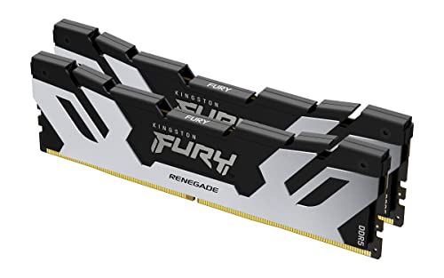 Kingston FURY Renegade Silver-DDR5-Kit-32 GB: 2 x 16 GB-DIMM 288-PIN-6400 MHz / PC5-51200-ungepuffert