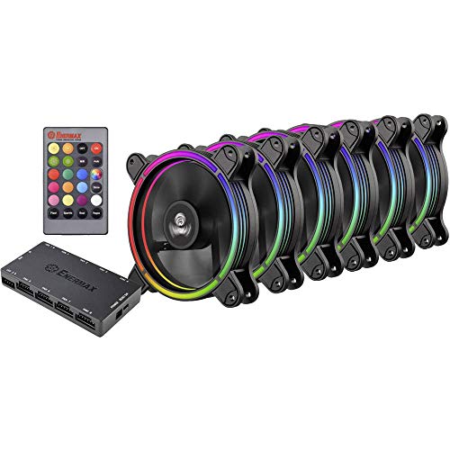 Enermax Lüfter 120*120 T.B. RGB 6 Fan Pack beleuchtet+Fernb.