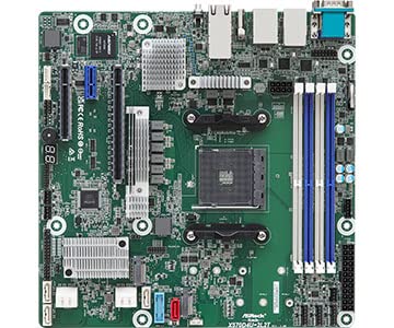 AsRock Mainboard Rack X570D4U-2L2T/BCM-Micro ATX-Socket AM4- X570