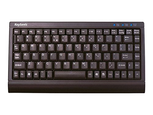 Keysonic TAS ACK-595C+ Corded (DE) Mini Tastatur SoftSkin sw