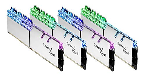 G.Skill Trident Z Royal Series-DDR4-Kit-128 GB: 8 x 16 GB-DIMM 288-PIN-3600 MHz / PC4-28800-ungepuffert