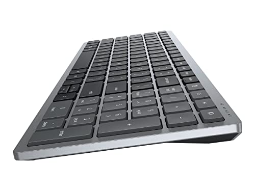 Dell KB740 Tastatur kabellos 2.4 GHz QWERTZ Titan Gray