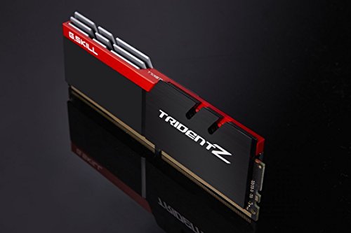 G.Skill Trident Z Silber/Rot 16GB Kit (2x8GB) DDR4-3600 CL17 DIMM Arbeitsspeicher