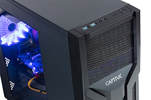 Captiva Highend Gaming I64-603 AG 111 650W Intel i5 10400F H510M 16GB RTX 3060 12GB 1TB M.2LC120 RGB0 Win11 Home