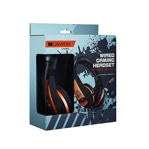 Canyon Gaming Headset GH-1A 2x3.5mm ZollStarRaider Zoll back/orange retail