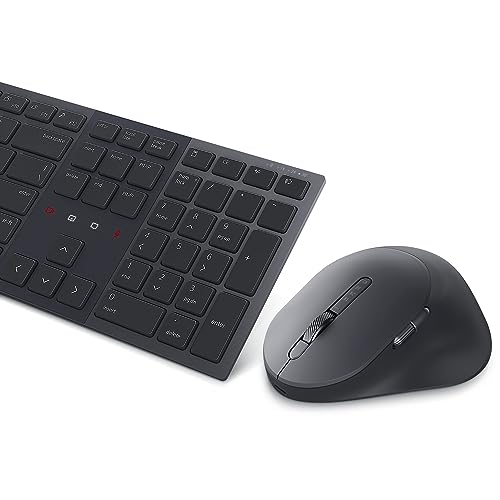 Dell Tastatur und -Maus für die Zusammenarbeit Premier KM900-UK Layout-Graphite