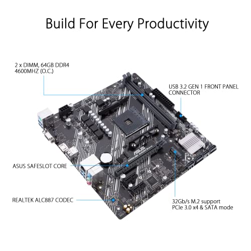 ASUS AM4 PRIME A520M-K mATX