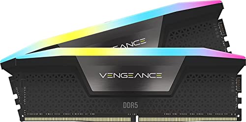 Corsair RAM Vengeance RGB-32 GB (2 x 16 GB Kit)-DDR5-6600 DIMM CL38