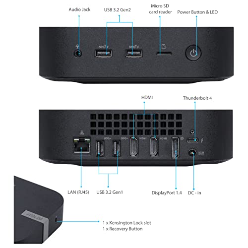 ASUS CHROMEBOX5-S5007UN i5-1240P/8GB/128GB M.2 ChromeOS