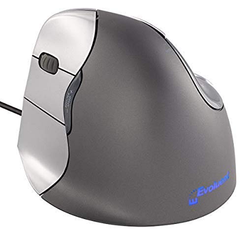 Evoluent Vertical Mouse 4 left hand/6 buttons/wired