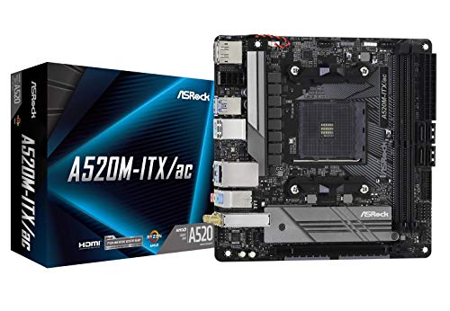 ASRock AM4 A520M-ITX/AC ITX