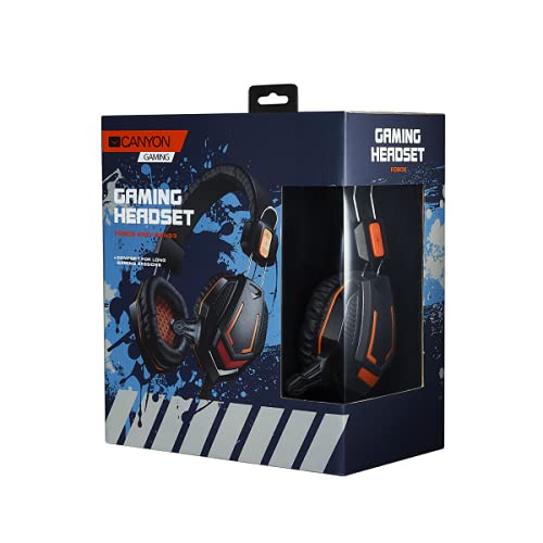 Canyon Gaming Headset GH-3A 2x3.5mm ZollFobos Zoll back/orange retail