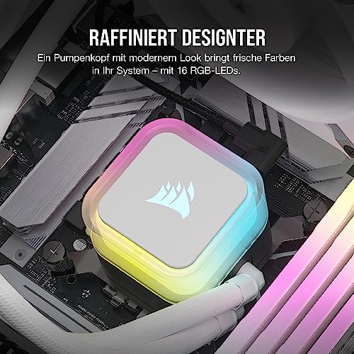 Corsair WAK Cooling iCUE H100i RGB ELITE WHITE 240mm