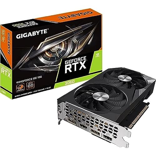 GeForce RTX 3060 Windforce OC 12G Rev 2.0 Grafikkarte - 2x DisplayPort/2x HDMI [NEU]