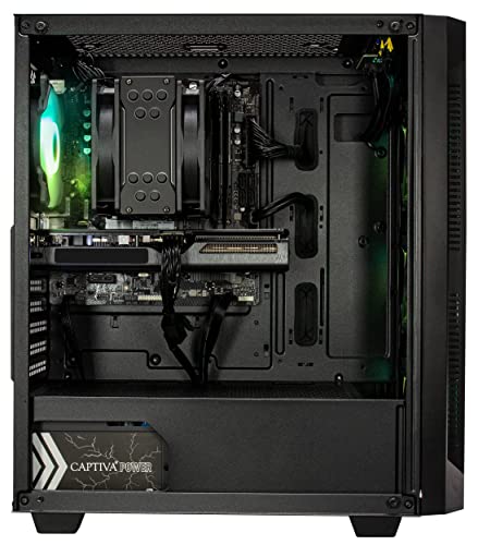 Captiva Advanced Gaming R71-589 Chieftec GS-01B-OP ZollHunter Zoll 450W AMD R5 5500 A520M 16GB GTX 1650 4GB 500GB M.2LC120 RGB0 Win11 Home