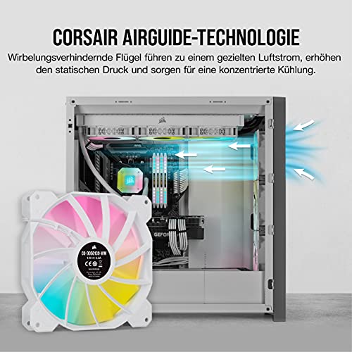 Corsair Lüfter 140*140*25 SP140 RGB ELITE AirGuide 3-er