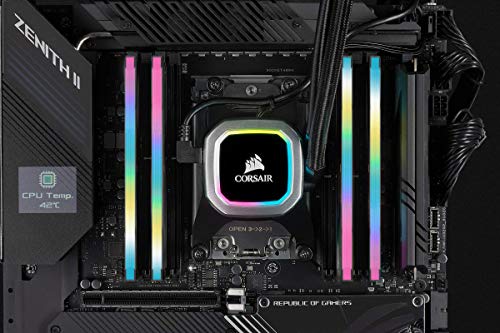 Corsair Vengeance RGB PRO SL-DDR4-Kit-64 GB: 2 x 32 GB-DIMM 288-PIN-3200 MHz / PC4-25600-ungepuffert