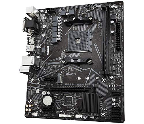 Gigabyte AM4 A520M S2H mATX