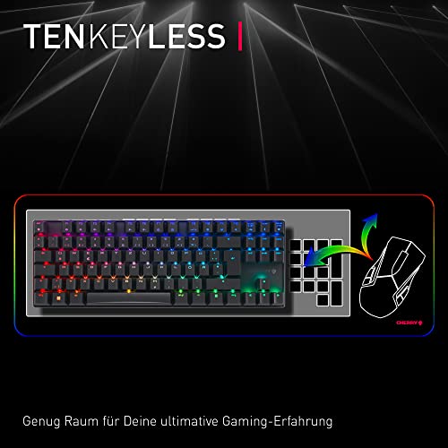 Cherry TAS MX 8.2 TKL Wireless RGB DE-Layout sw MX BROWN