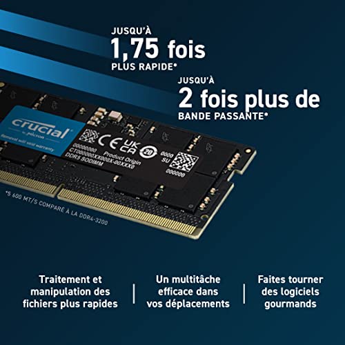 Crucial -DDR5-Modul-16 GB-DIMM 288-PIN-5200 MHz / PC5-41600-ungepuffert