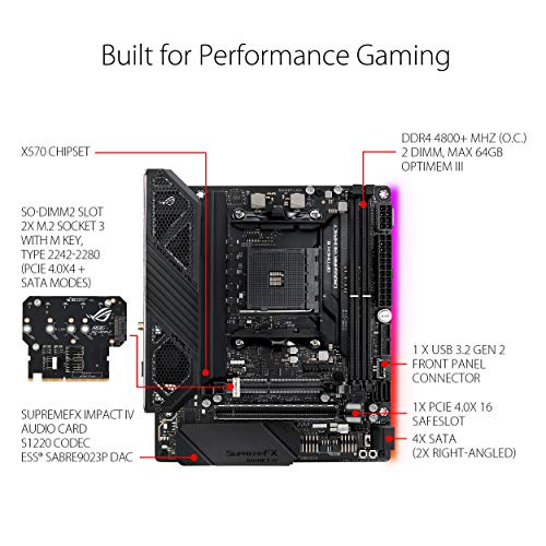 ASUS MB ROG CROSSHAIR VIII IMPACT (.AM4.DDR4.mDTX)