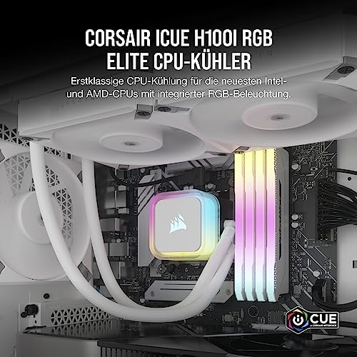 Corsair WAK Cooling iCUE H100i RGB ELITE WHITE 240mm