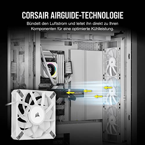 Corsair Lüfter 120*120*25 AF120 ELITE Fluid Dynamic White