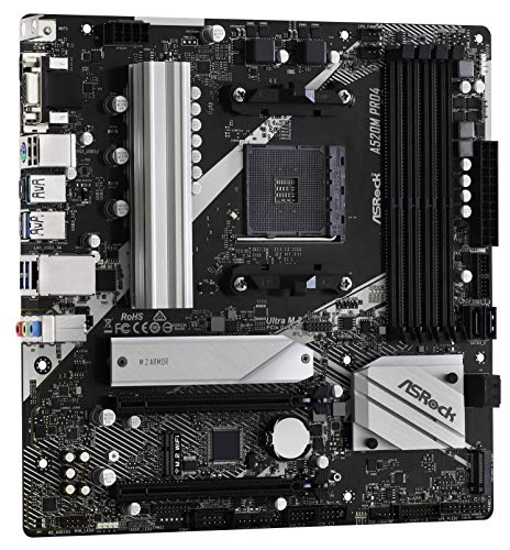 Asrock A520M PRO4 Mainboard AM4 Sockel