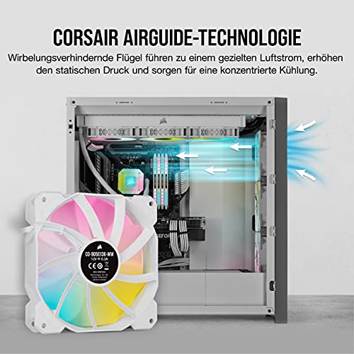 Corsair Lüfter 120*120*25 SP120 RGB ELITE AirGuide 3-er