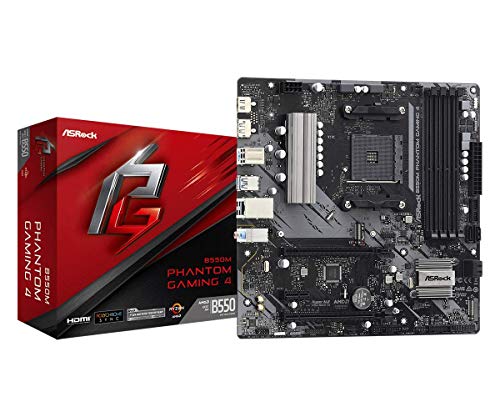 ASRock AM4 B550M Phantom Gaming 4