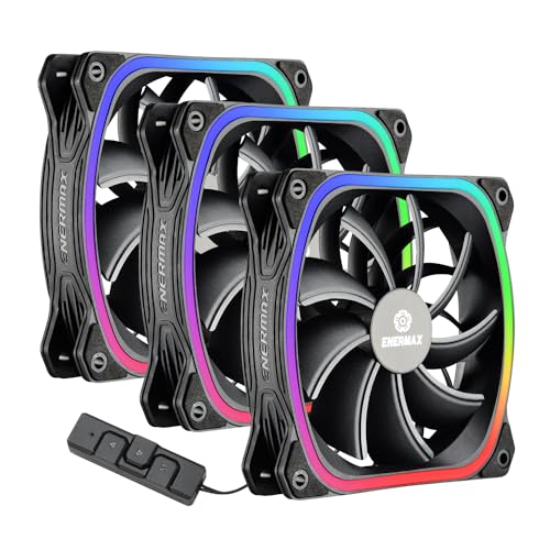 Enermax Lüfter 120*120 SquA RGB 3 Fan Pack beleuchtet