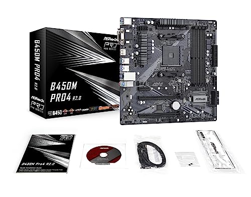 ASRock AM4 B450M Pro4 R2.0