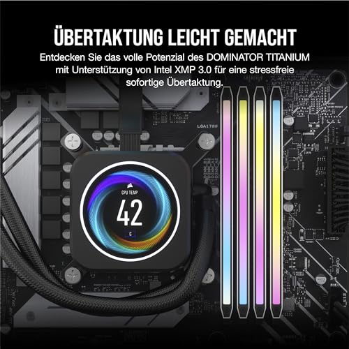 Corsair RAM D5 7200 32GB C34 Dom Titanium RGB K2