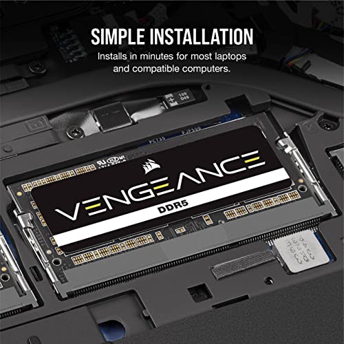 Corsair Vengeance-DDR5-Modul-32 GB-SO DIMM 262-PIN-4800 MHz / PC5-38400