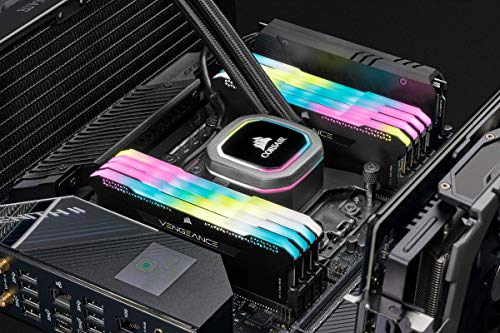 Corsair Vengeance RGB PRO SL-DDR4-Kit-64 GB: 2 x 32 GB-DIMM 288-PIN-3200 MHz / PC4-25600-ungepuffert