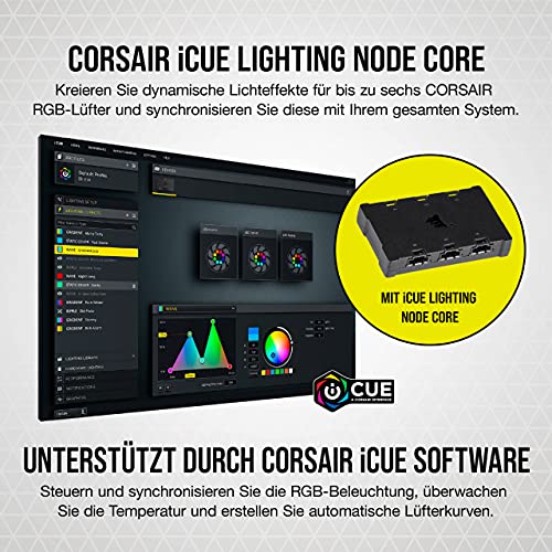 Corsair Lüfter 140*140*25 SP140 RGB ELITE AirGuide 3-er