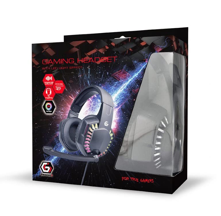 Gembird Gaming-Headset mit LED-Lichteffekt