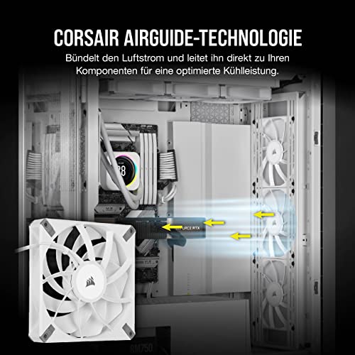 Corsair Lüfter 140*140*25 AF140 ELITE Fluid Dynamic White