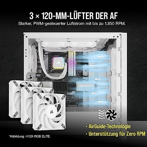 Corsair WAK Cooling iCUE H150i RGB ELITE WHITE 360mm