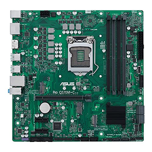 Asus Mainboard Pro Q570M-C/CSM-Micro ATX-Socket A1200- Q570