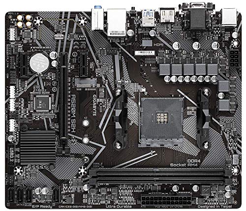 Gigabyte AM4 A520M S2H mATX