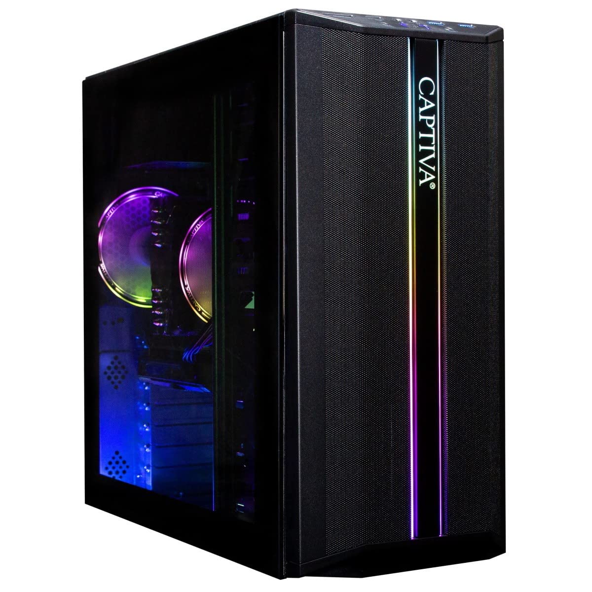 Captiva Advanced Gaming I74-773 AG 122 450W Intel i5 12400F H610M 16GB RTX 4060 Ti 8GB 1TB M.2Box RGB0 Win11 Home